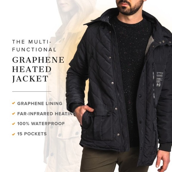 G1 Graphene Jacket: Cutting-Edge Comfort and Health Fusion in Size 2XL * M312 - Picture 1 of 5
